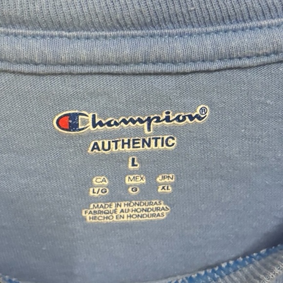 Authentic UNC Champion Brand Large T-Shirt - Picture 3 of 4